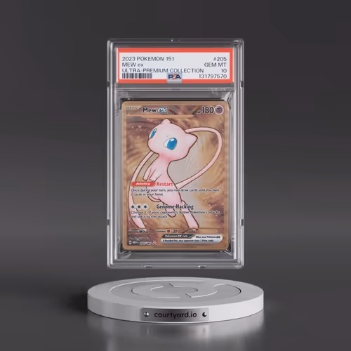 2023 Pokémon 151 Ultra-Premium Collection #205 Mew EX - Holo (PSA 10 GEM MINT)