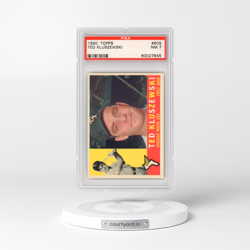 1960 Topps #505 Ted Kluszewski (PSA 7 NM)