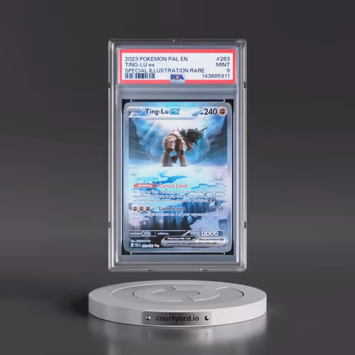 2023 Pokémon Pal EN-Paldea Evolved #263 Ting-LU EX - Holo Special Illustration Rare (PSA 9 MINT)