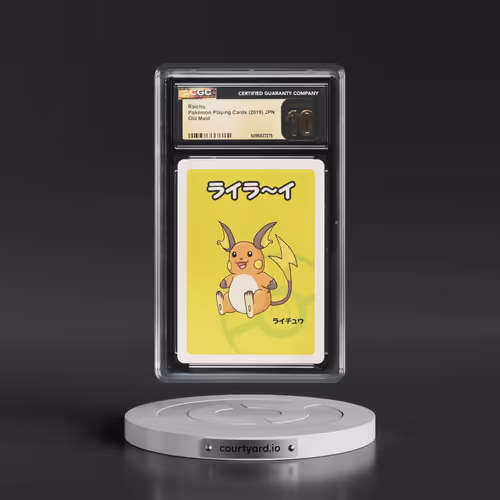 2019 Pokémon Old Maid Raichu (CGC 10 PRISTINE)
