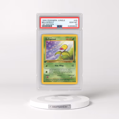 1999 Pokémon Jungle #49 Bellsprout - 1st Edition (PSA 10 GEM MINT)