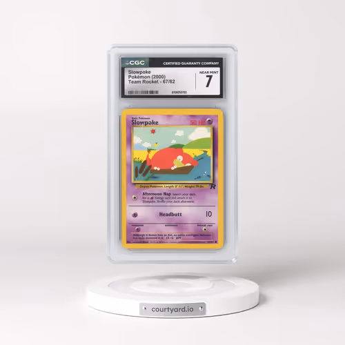 1999 Team Rocket #67/82 Slowpoke (CGC 7 NM)