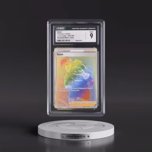 2022 Lost Origin #207/196 Iscan - Rainbow Rare Holo (CGC 9 MINT)