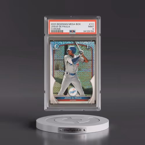 2023 Bowman Mega Box Chrome #111 Josue de Paula (PSA 9 MINT)