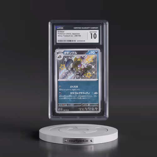 2023 Shiny Treasure ex #298/190 Grafaiai - Shiny Rare Holo (CGC 10 GEM MINT)