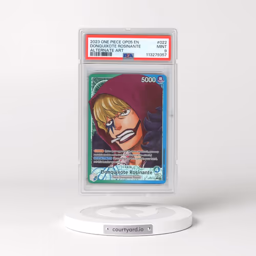 2023 One Piece Awakening of the New Era #022 Donquixote Rosinante - Alternate Art (PSA 9 MINT)