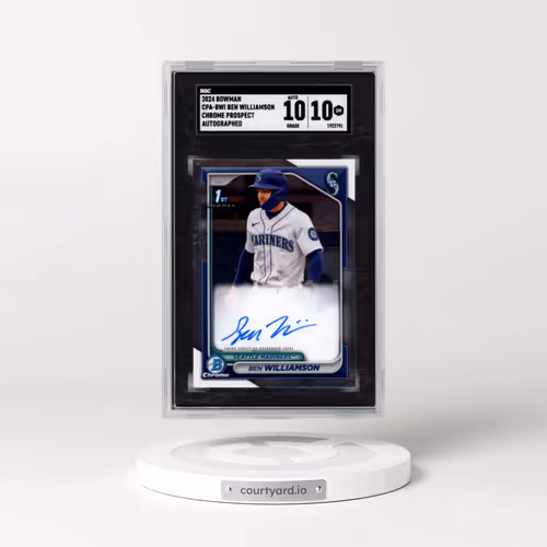 2024 Bowman #CPA-BWI Ben Williamson - CPA (SGC 10 GEM MINT)