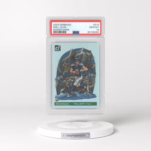 2023 Panini Donruss Downtown! #D14 Will Levis (PSA 10 GEM MINT)