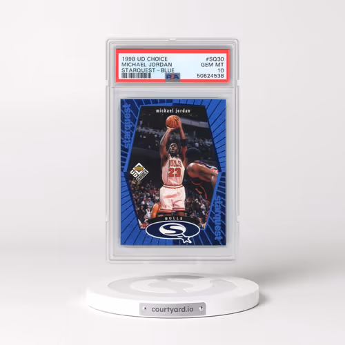 1998 UD Choice Starquest #SQ30 Michael Jordan - Blue (PSA 10 GEM MINT)