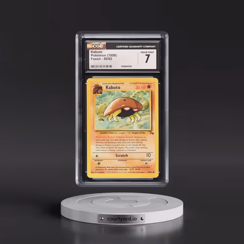 1999 Fossil #50/62 Kabuto (CGC 7 NM)