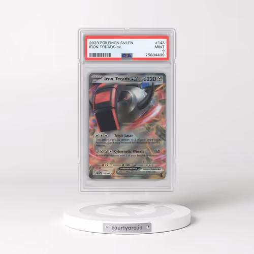 2023 Pokémon Svi EN-Scarlet & Violet #143 Iron Treads EX - Holo (PSA 9 MINT)