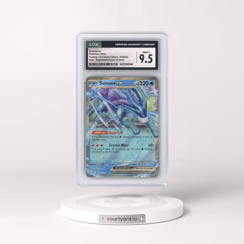 2023 Trading Card Game Classic - CLV, CLC, CLB #010/034 Suicune ex - Blastoise & Suicune ex Deck - C