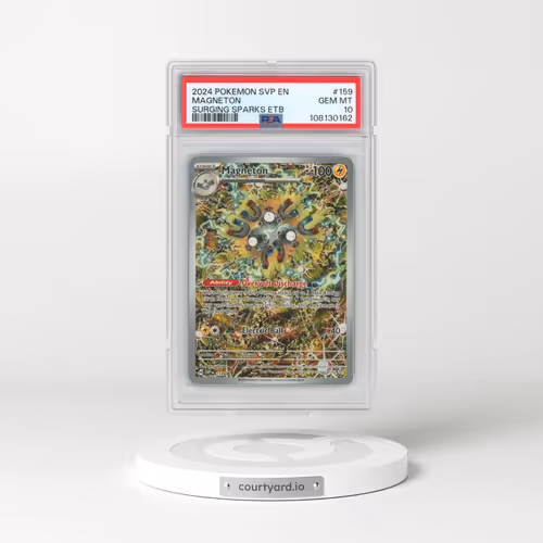 2024 Pokémon Svp EN-SV Black Star Promo #159 Magneton - Surging Sparks Elite Trainer Box (PSA 10 GEM MINT)