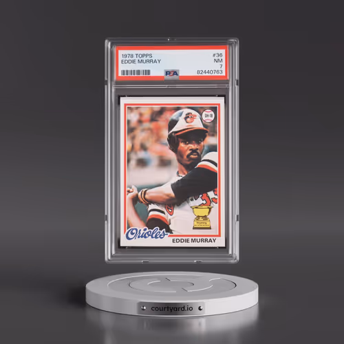 1978 Topps #36 Eddie Murray (PSA 7 NM)