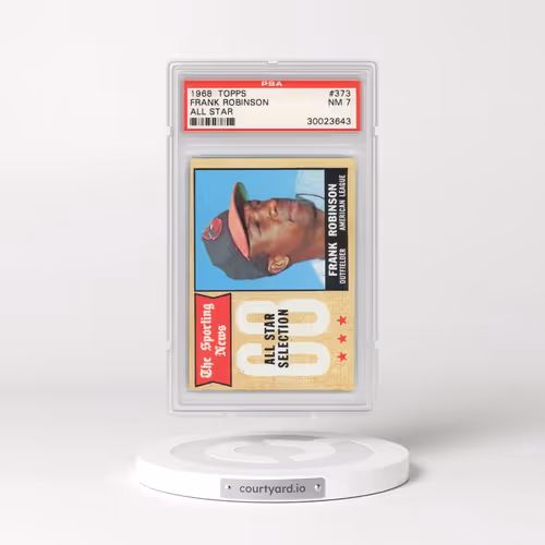 1968 Topps #373 Frank Robinson - All Star (PSA 7 NM)
