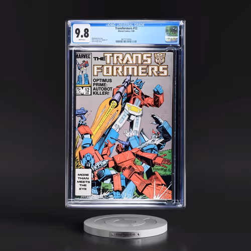 Transformers #12 CGC 9.8 White Pages (Marvel Comics, 1/86) - Universal