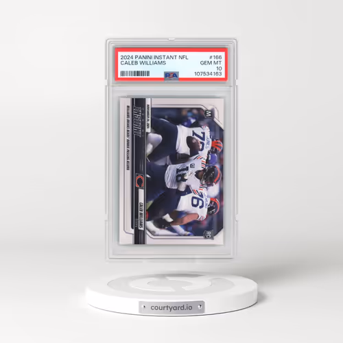 2024 Panini Instant NFL #166 Caleb Williams (PSA 10 GEM MINT)