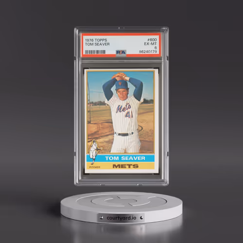 1976 Topps #600 Tom Seaver (PSA 6 EX-MT)