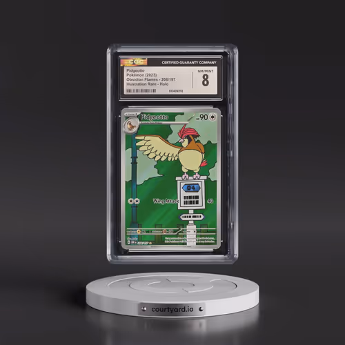 2023 Obsidian Flames - OBF EN #208/197 Pidgeotto - Illustration Rare Holo (CGC 8 NM-MT)