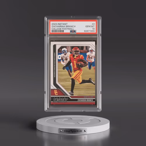 2023 Panini Instant College Football #2 Zachariah Branch (PSA 10 GEM MINT)