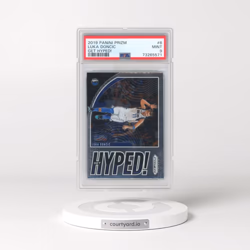 2019 Panini Prizm Get Hyped! #6 Luka Doncic (PSA 9 MINT)