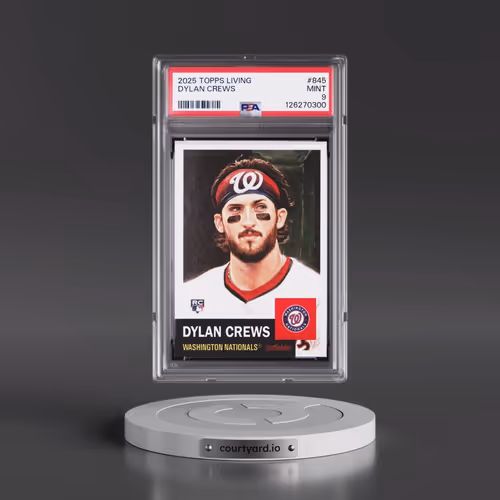 2025 Topps Living #845 Dylan Crews (PSA 9 MINT)
