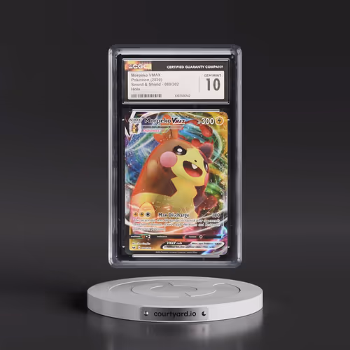 2020 Sword & Shield #080/202 Morpeko VMAX - Holo (CGC 10 GEM MINT)