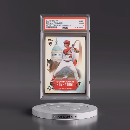 2023 Topps Home Field Advantage #HA1 Nolan Gorman (PSA 9 MINT)