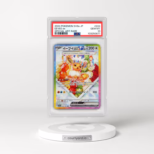2024 Pokémon Sv8a-Terastal Fest EX #224 Eevee EX - Holo Special Art Rare (PSA 10 GEM MINT)