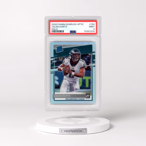 2020 Panini Donruss Optic #164 Jalen Hurts - Holo (PSA 9 MINT)