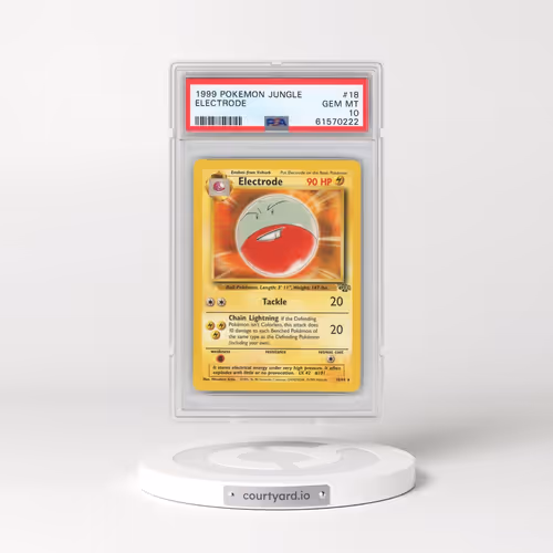 1999 Pokémon Jungle #18 Electrode (PSA 10 GEM MINT)