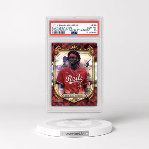 2022 Bowman's Best Prospective Royalty #PR6 Elly de La Cruz - Atomic Refractor (PSA 10 GEM MINT)