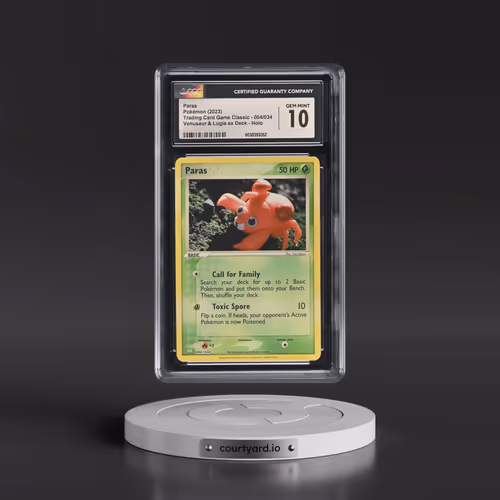 2023 Trading Card Game Classic - CLV, CLC, CLB #004/034 Paras - Venusaur & Lugia ex Deck - CLV H
