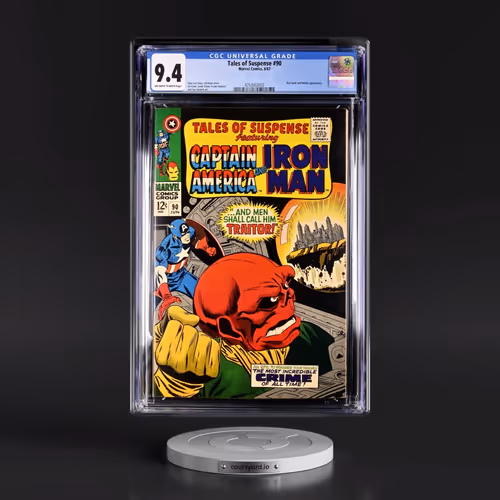 Tales of Suspense #90 CGC 9.4 Off-white to White Pages (Marvel Comics, 6/67) - Universal
