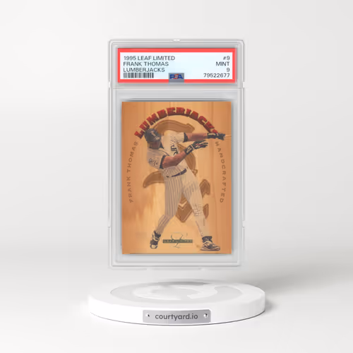 1995 Leaf Limited Lumberjacks #9 Frank Thomas (PSA 9 MINT)
