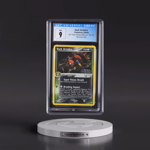 2004 EX Team Rocket Returns #30/109 Dark Ariados - Reverse Holo (CGC 9 MINT)