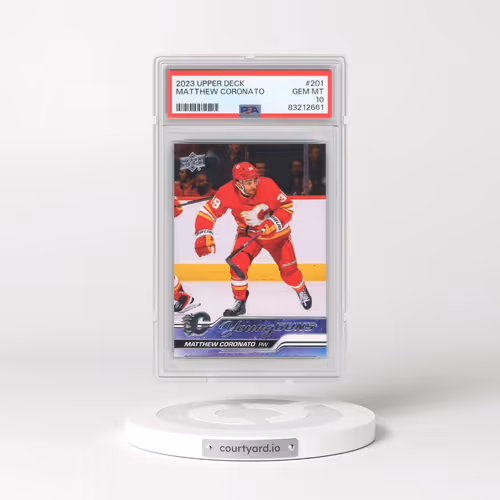 2023 Upper Deck #201 Matthew Coronato (PSA 10 GEM MINT)