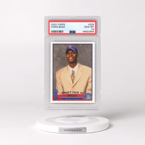 2003 Topps #224 Chris Bosh (PSA 10 GEM MINT)