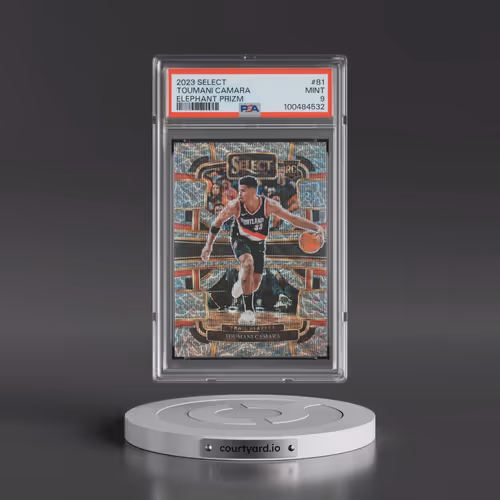2023 Panini Select #81 Toumani Camara - Elephant Prizm (PSA 9 MINT)