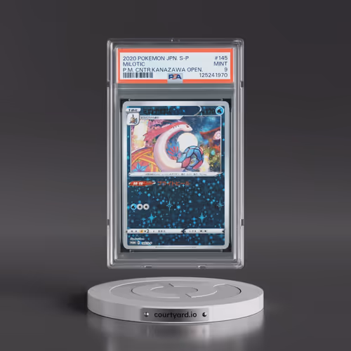 2020 Pokémon S Promo #145 Milotic - Pokemon Center Kanazawa Opening (PSA 9 MINT)