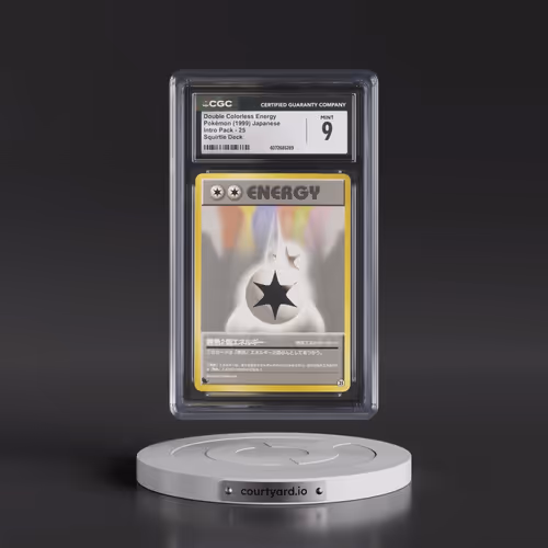 1999 Intro Pack #25 Double Colorless Energy - Squirtle Deck (CGC 9 MINT)