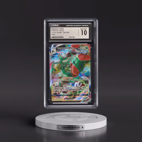 2023 Crown Zenith #101/159 Rayquaza VMAX - Holo (CGC 10 GEM MINT)