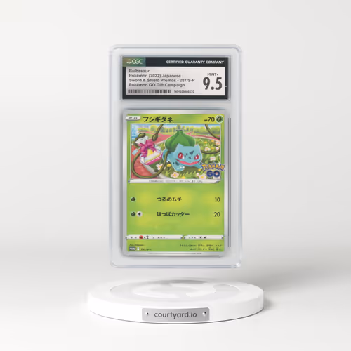 2019 Sword & Shield Promos #287/S-P Bulbasaur - Pokémon GO Promo Gift Campaign (CGC 9.5 MINT+)