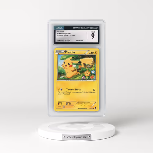 2014 Furious Fists #27/111 Pikachu (CGC 9 MINT)