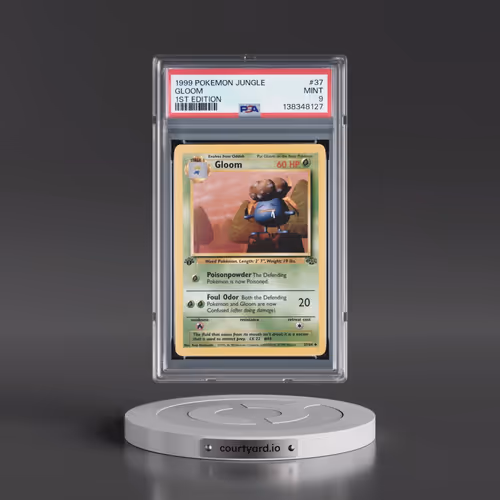 1999 Pokémon Jungle #37 Gloom - 1st Edition (PSA 9 MINT)