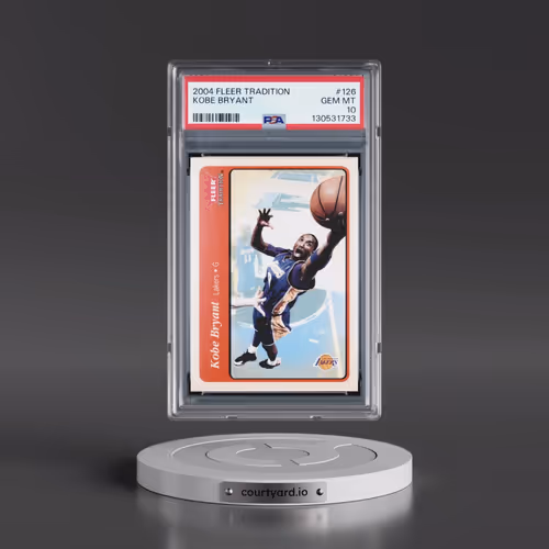 2004 Fleer Tradition #126 Kobe Bryant (PSA 10 GEM MINT)