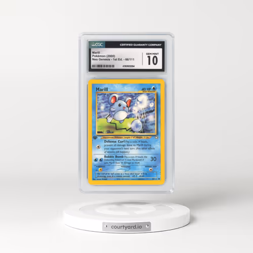 2000 Neo Genesis #66 Marill - 1st Edition (CGC 10 GEM MINT)