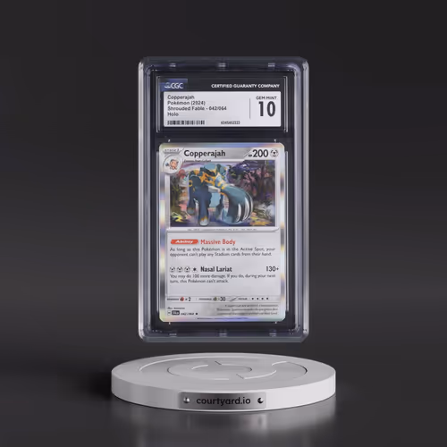2024 Pokémon Sfa EN-Shrouded Fable #042 Copperajah (CGC 10 GEM MINT)