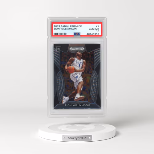 2019 Panini Prizm Draft Picks #1 Zion Williamson (PSA 10 GEM MINT)