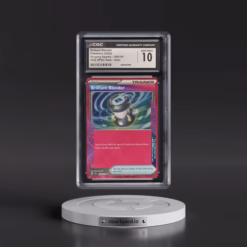 2024 Surging Sparks - SSP EN #164/191 Brilliant Blender - ACE SPEC Rare Holo (CGC 10 GEM MINT)